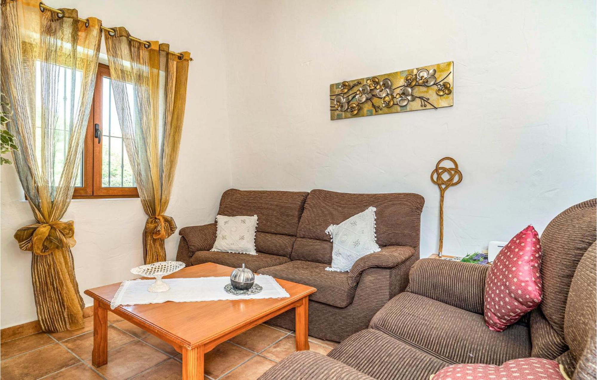 Gorgeous Home In Cajiz With Wifi Cajis Екстер'єр фото