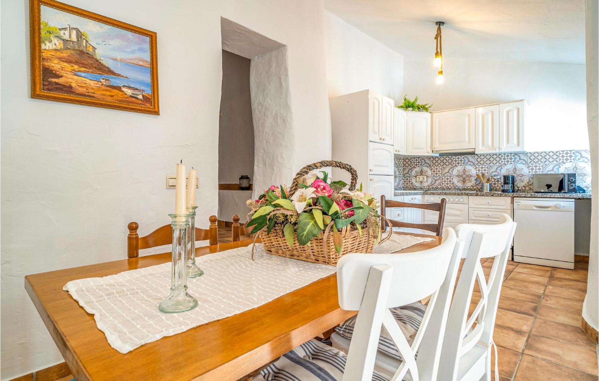 Gorgeous Home In Cajiz With Wifi Cajis Екстер'єр фото